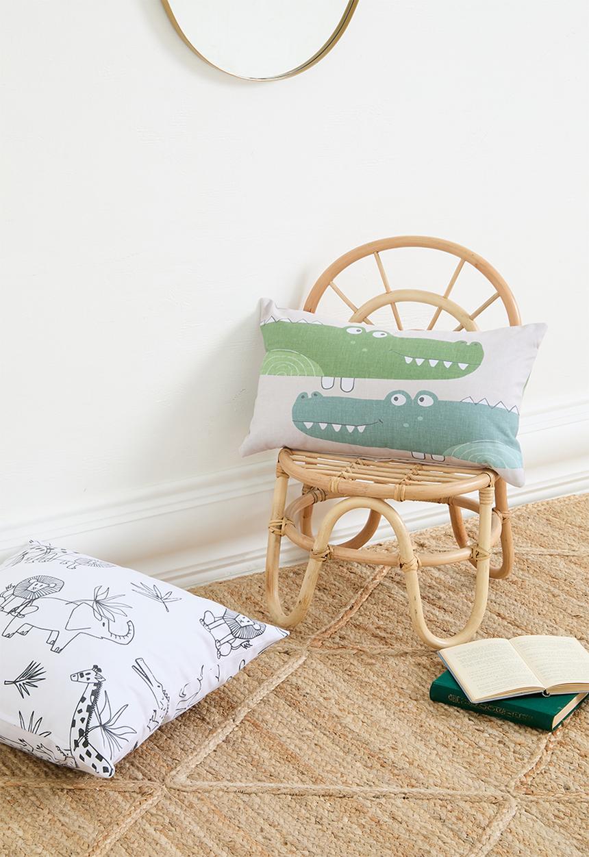 Sixth Floor - Croco cushion cover - multi