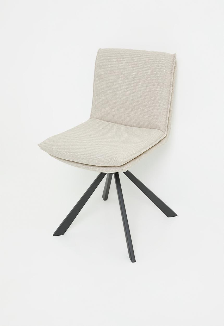 Sixth Floor - Flynn swivel dining chair - Basel  beige