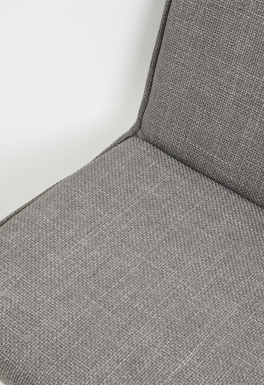 Sixth Floor - Flynn swivel dining chair-Basel  light grey