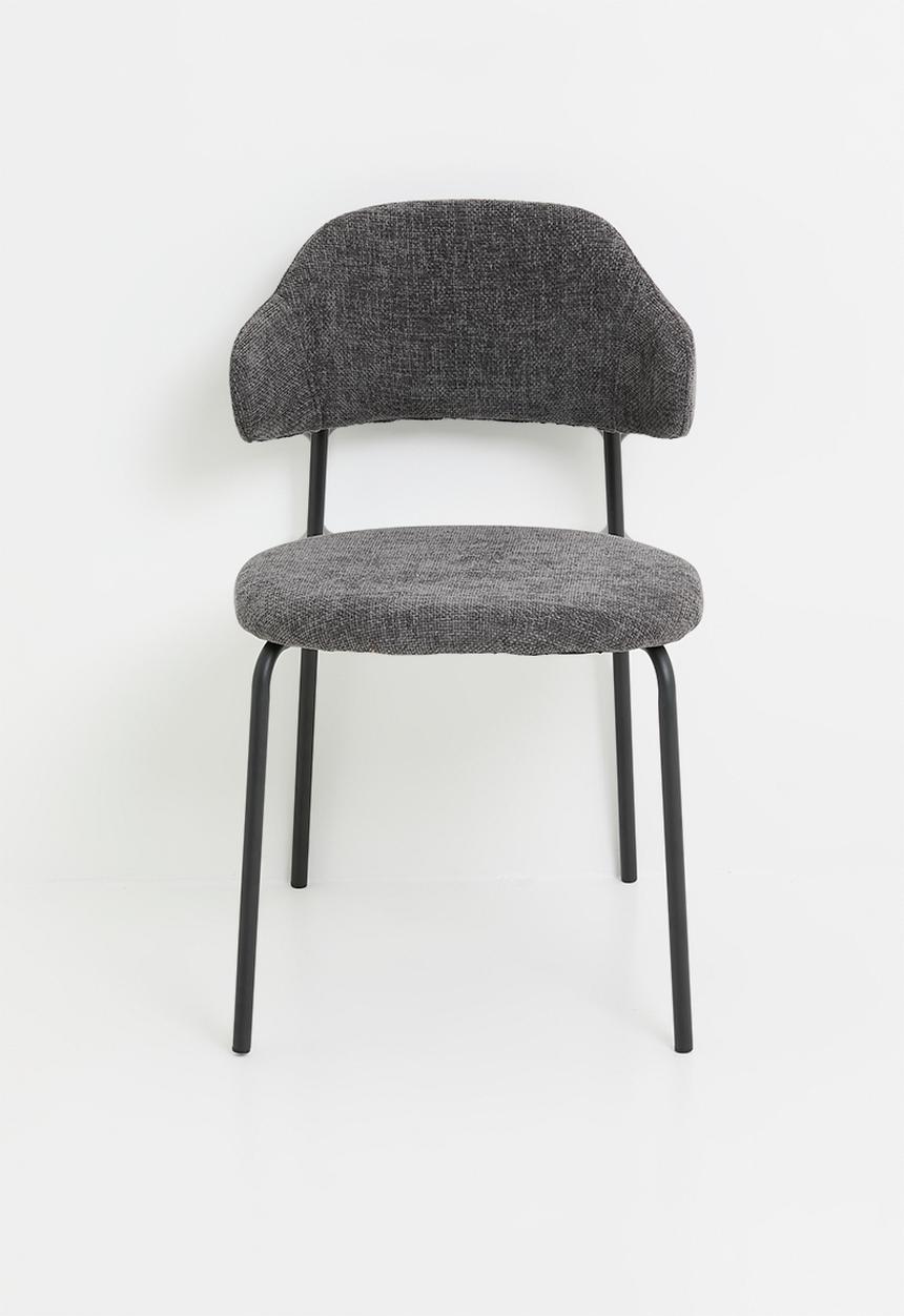 Sixth Floor - Sherry chenille dining chair-grey