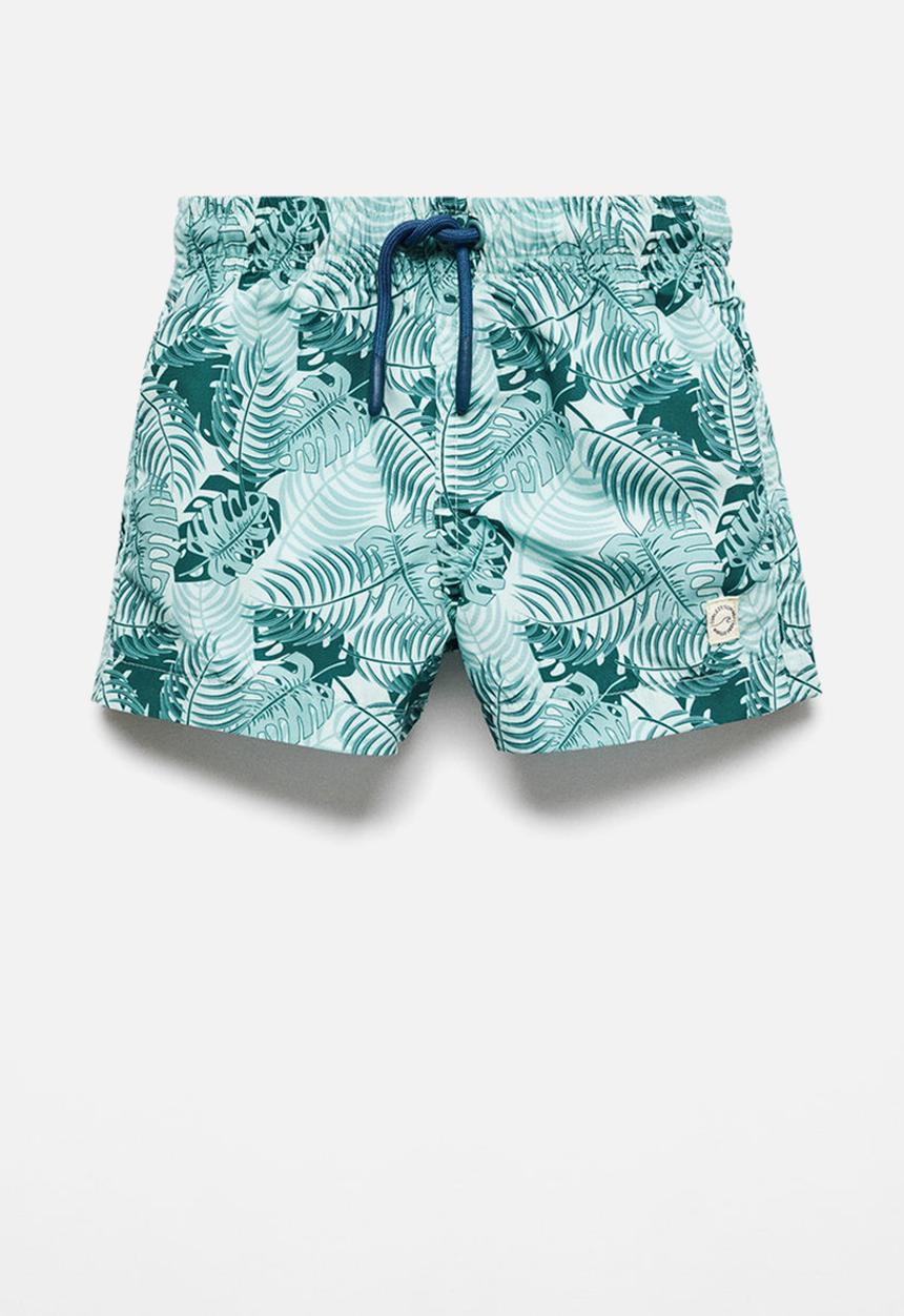 MANGO - Swimming trunks kentib - turquoise/aqua