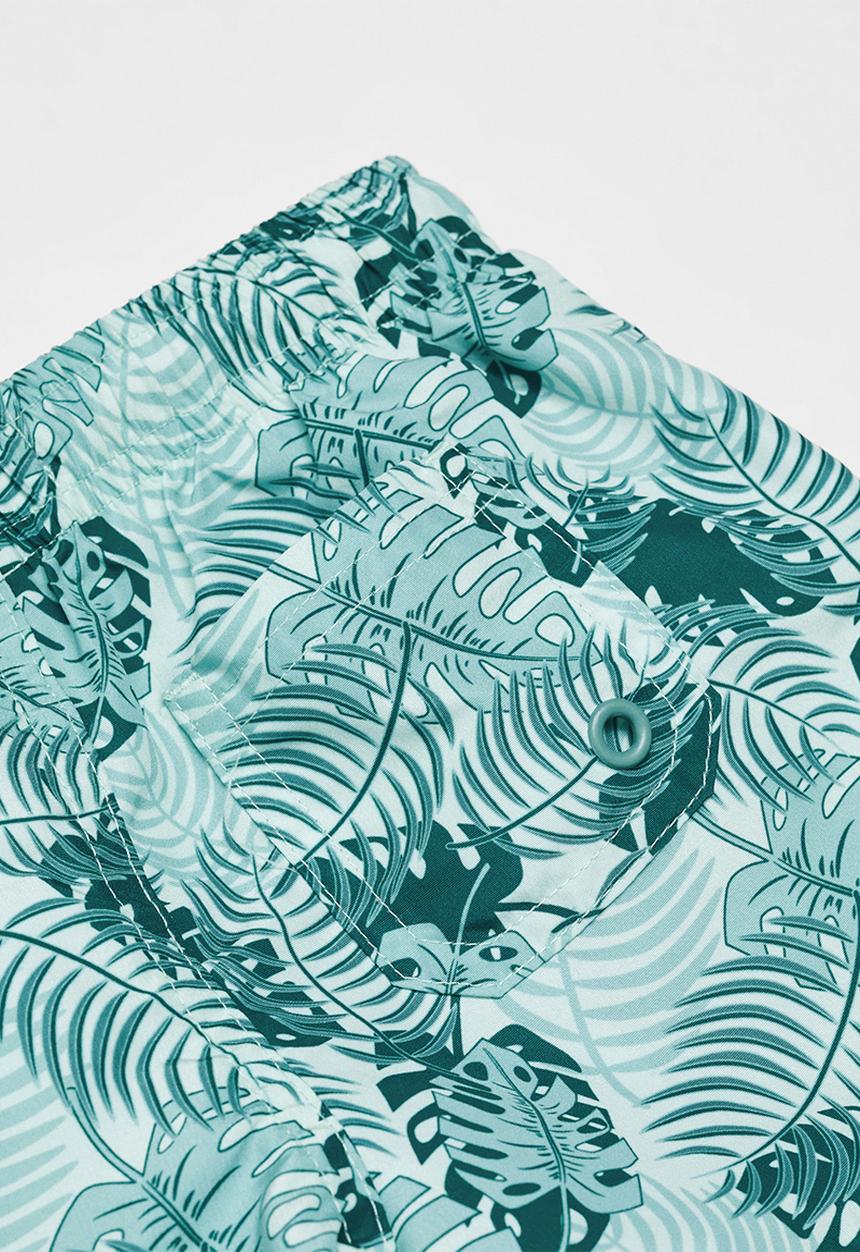 MANGO - Swimming trunks kentib - turquoise/aqua