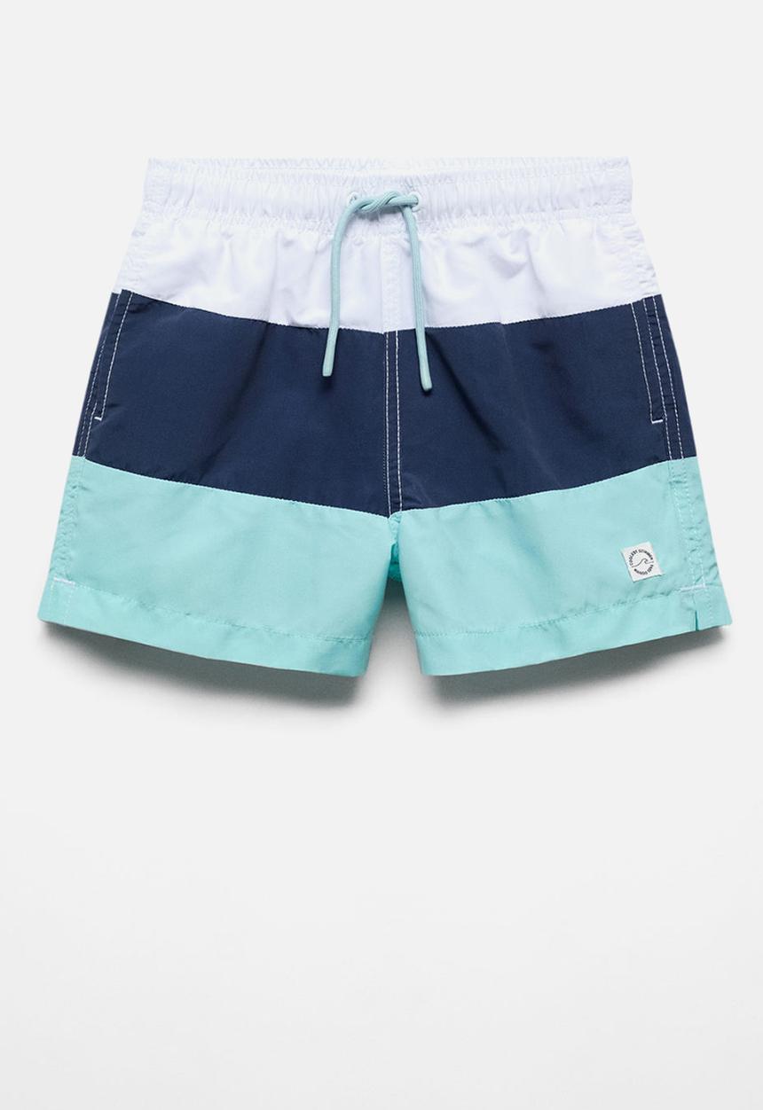 MANGO - Swimming trunks block - navy