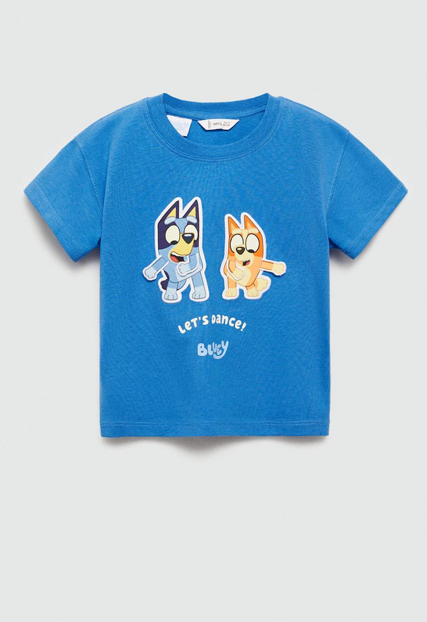 MANGO - Bluey t-shirt - bright blue