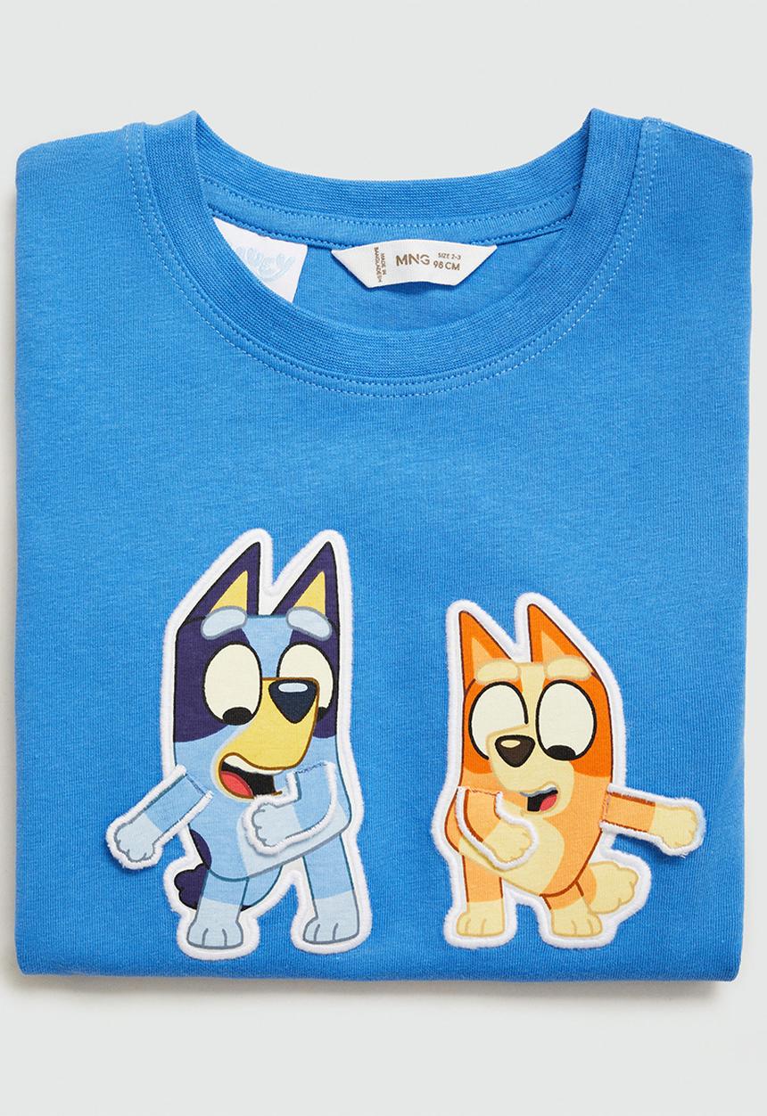 MANGO - Bluey t-shirt - bright blue