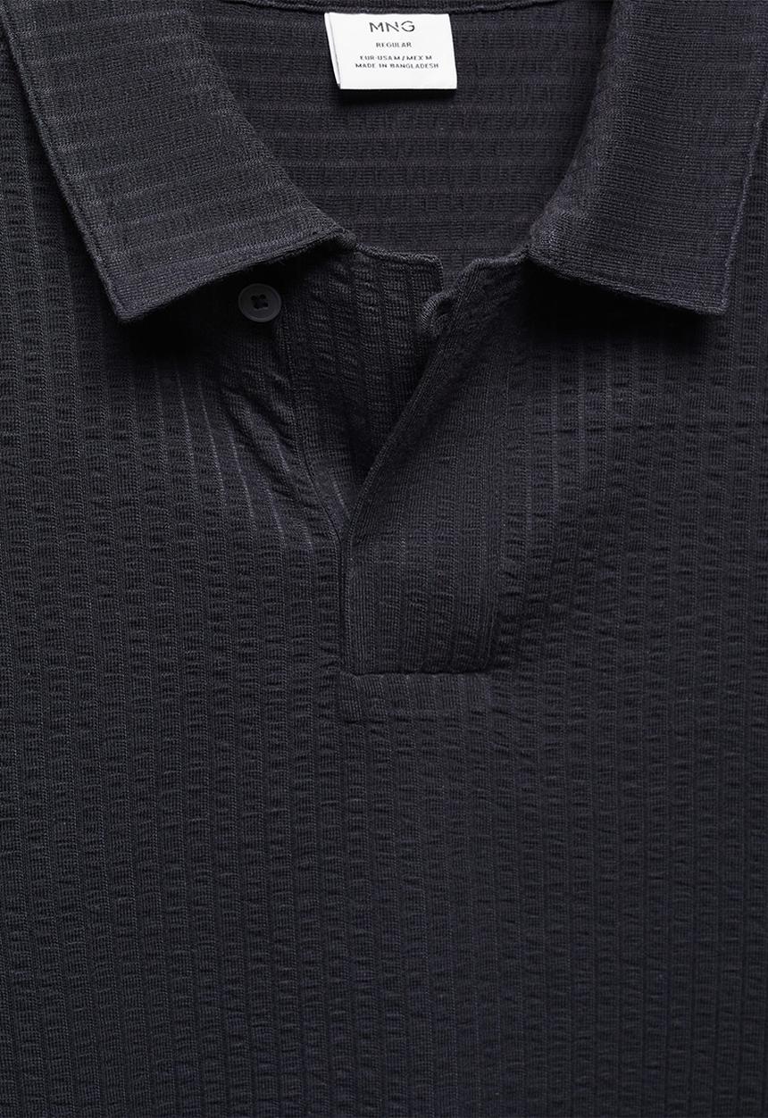 MANGO - Polo shirt serpolo - navy