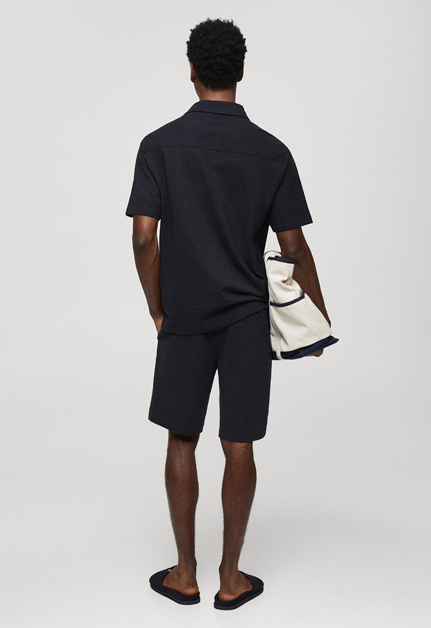 MANGO - Polo shirt serpolo - navy