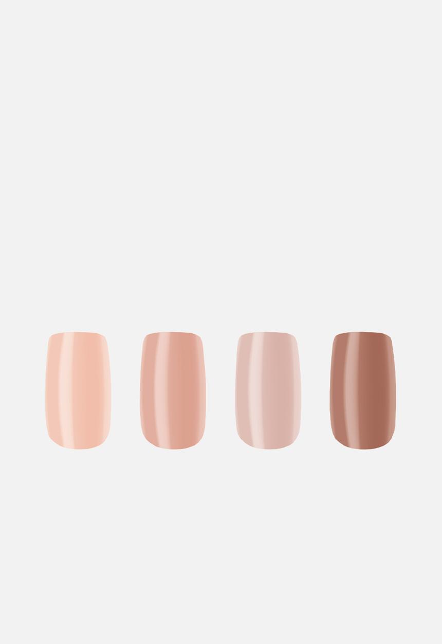 W7 Cosmetics - Shades of Nude - 96pcs Nails Set