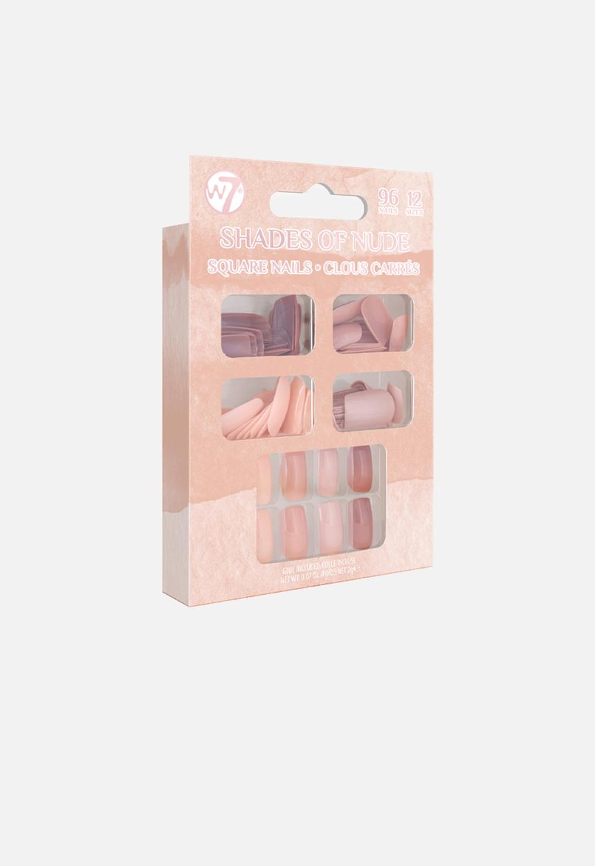 W7 Cosmetics - Shades of Nude - 96pcs Nails Set