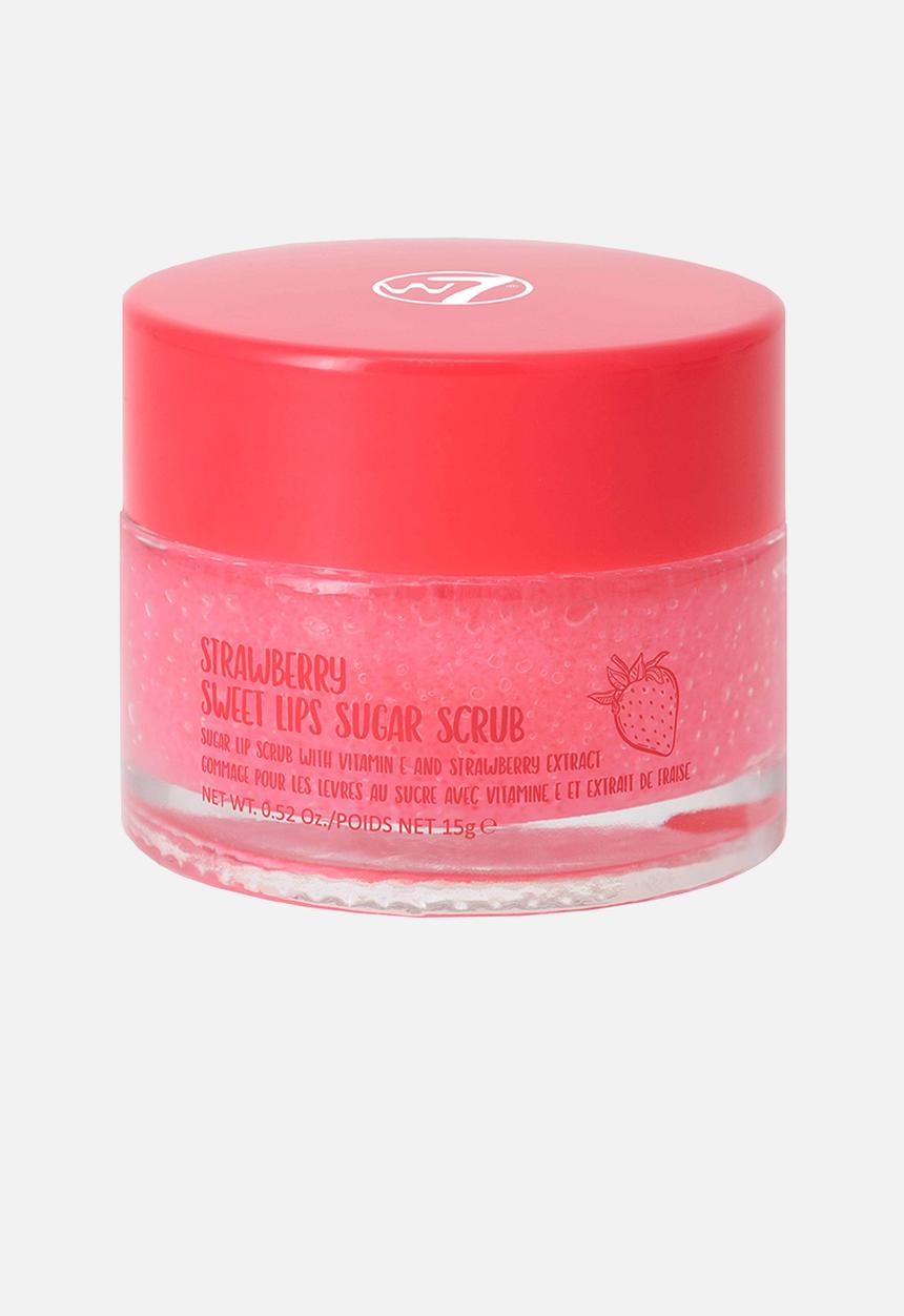 W7 Cosmetics - Sweet Lips Sugar Scrub - Strawberry