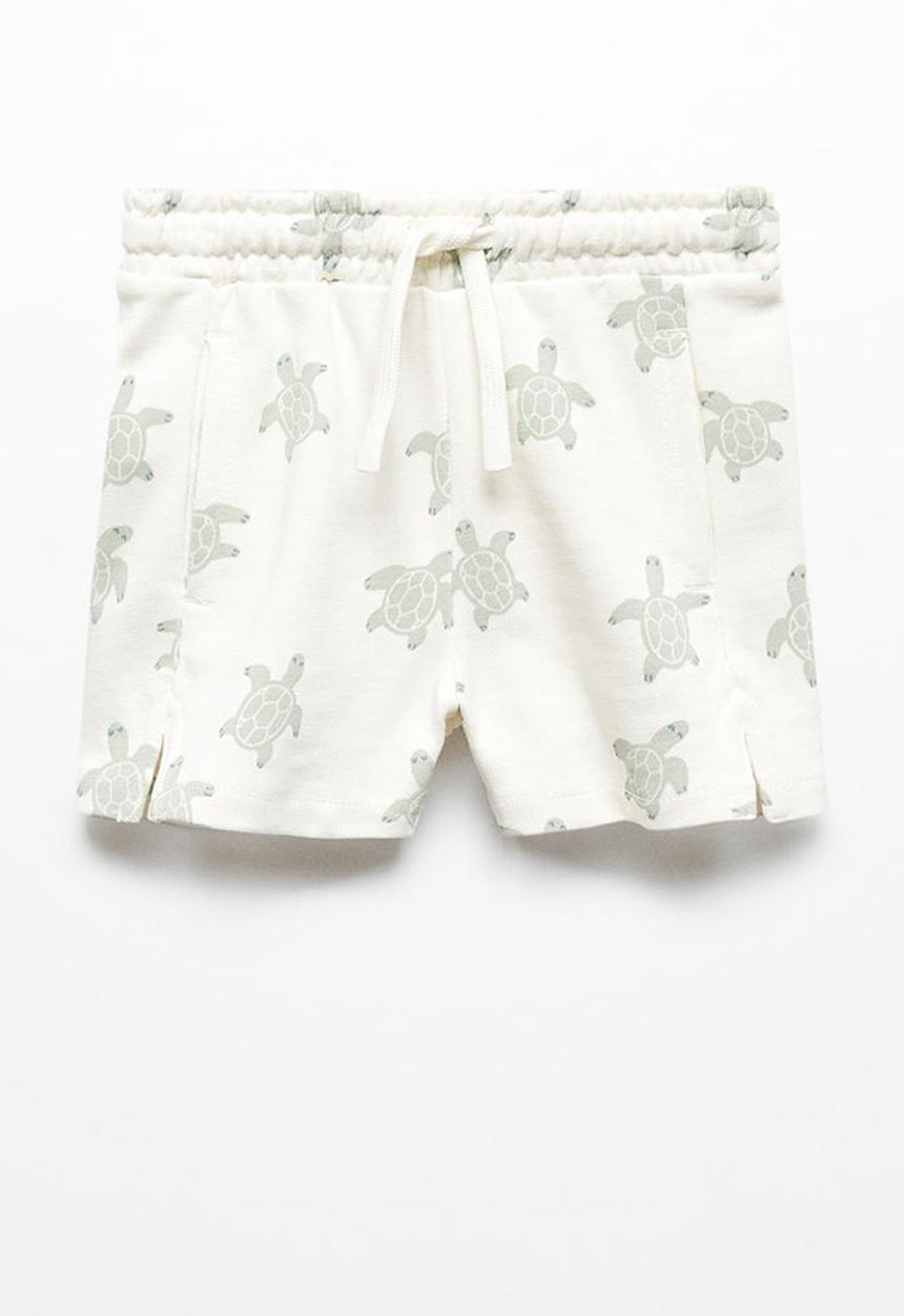 MANGO - Bermuda shorts tortus - natural