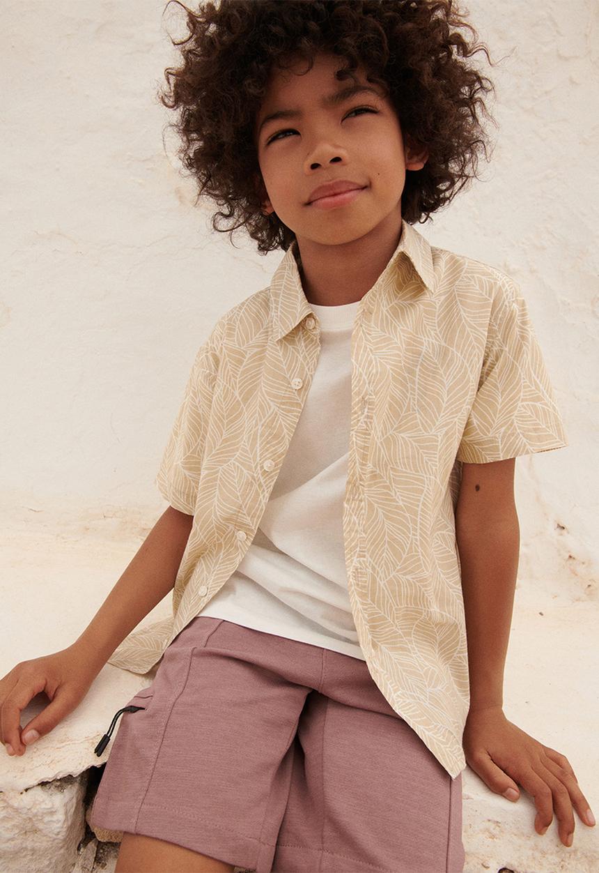 MANGO - Bermuda shorts day - medium purple