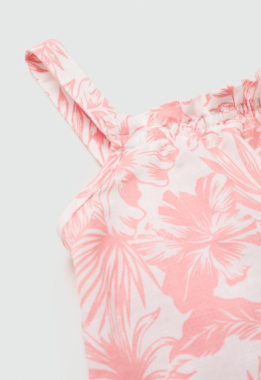MANGO - One-piece suit bali - light pastel orange