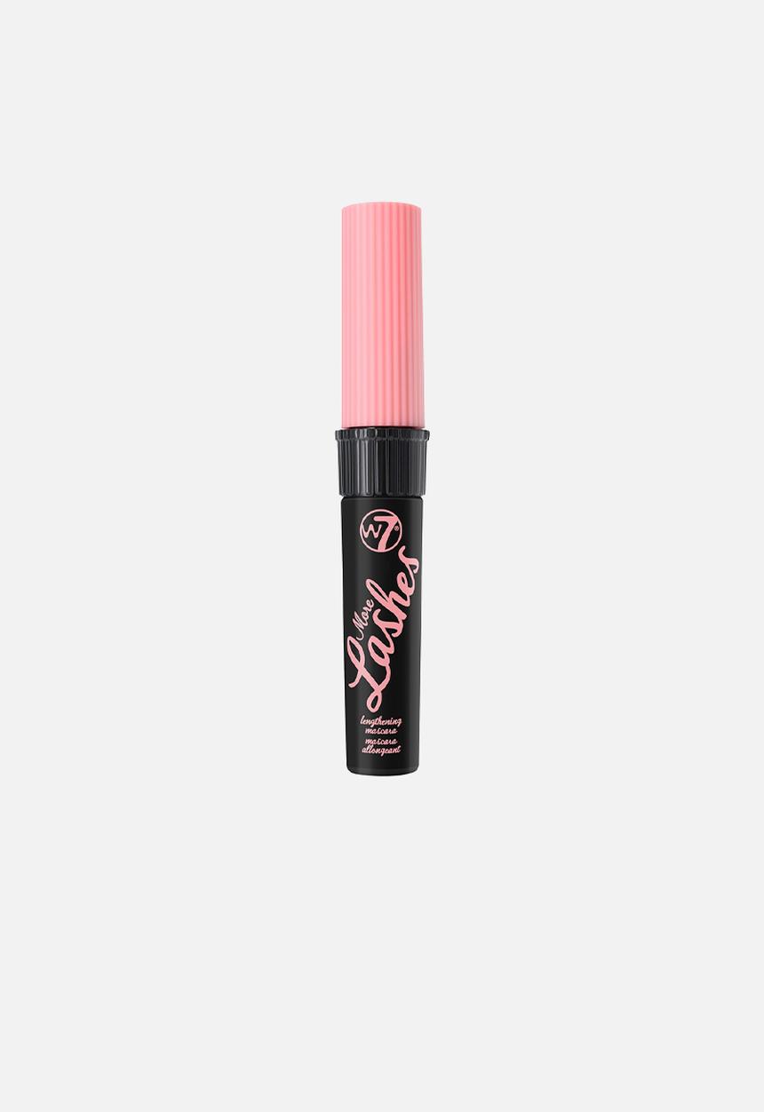 W7 Cosmetics - More Lashes Lengthening Mascara - Blackest Black