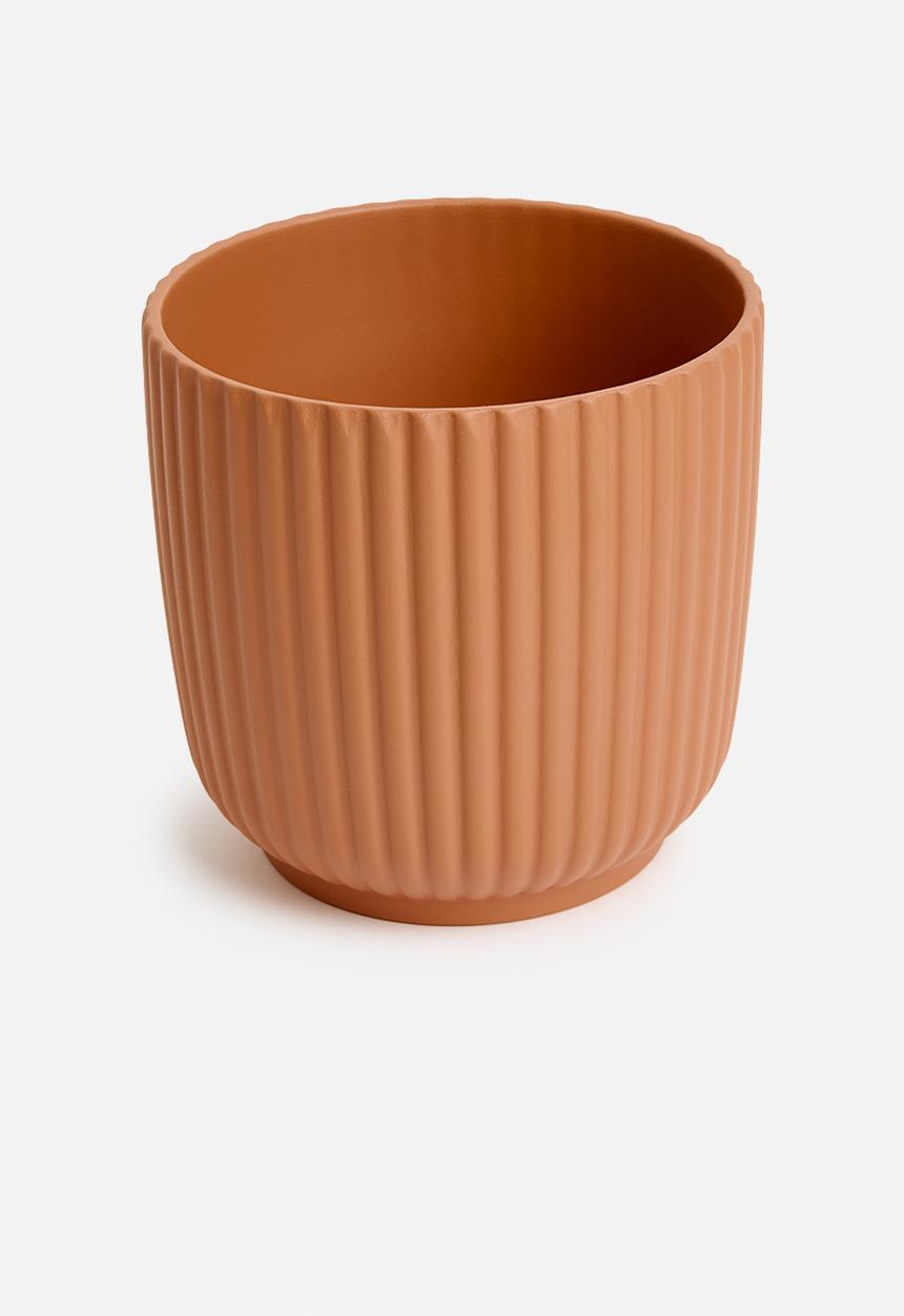 H&S - Stockholm planter pot - terracotta