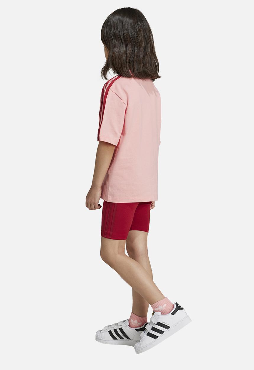 adidas Originals - Cycl. Short Set - Semi Pink Spark/Team Victory Red