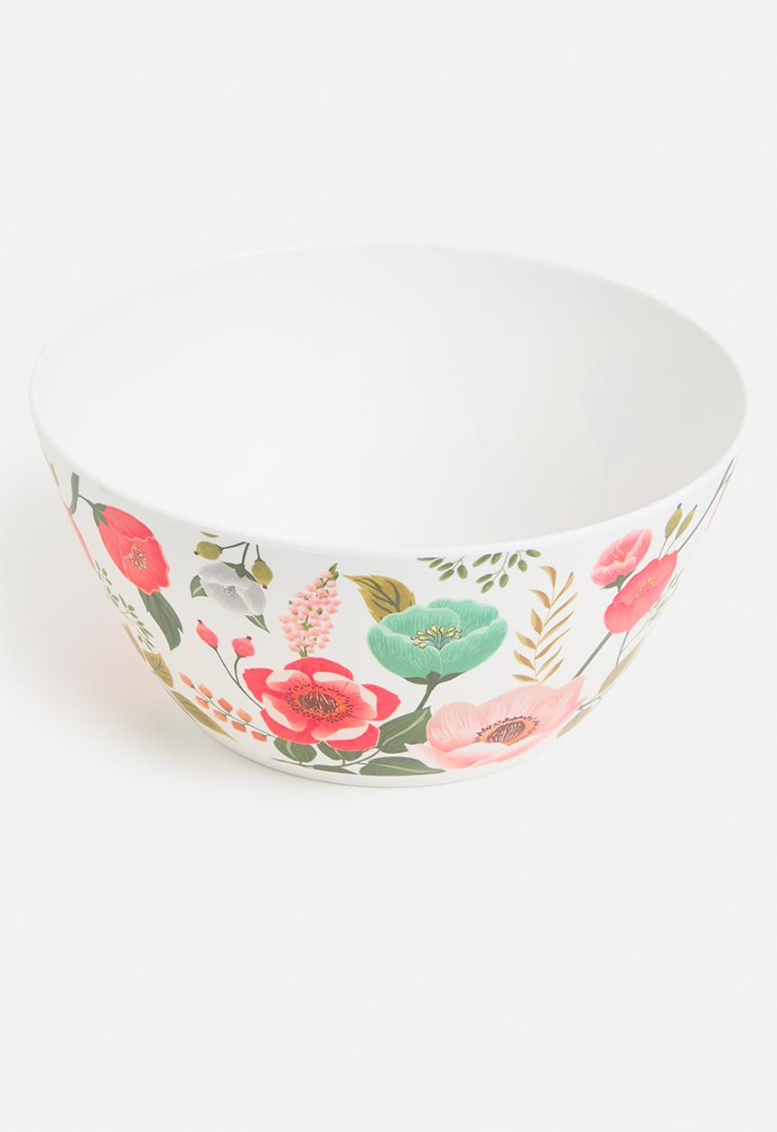 Excellent Houseware - Rosy outdoor serving bowl - multi