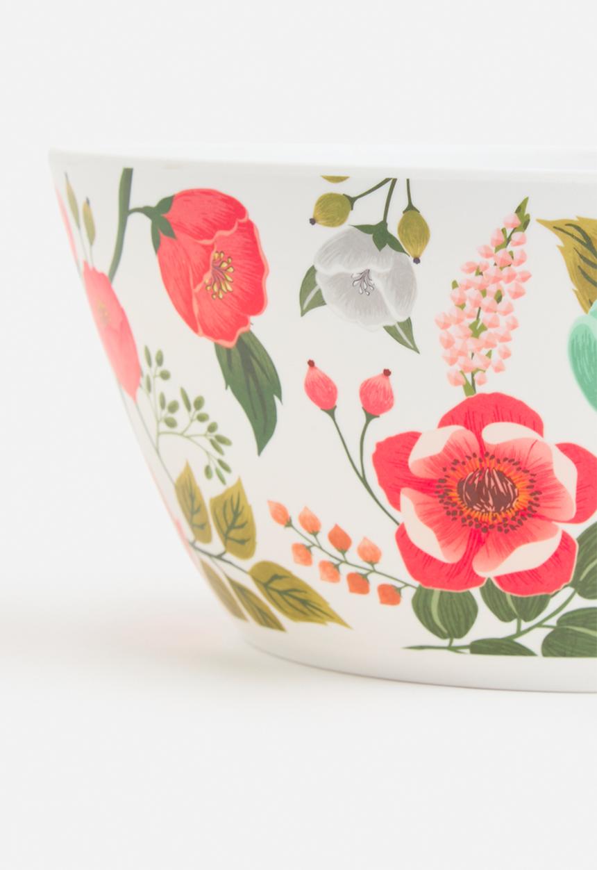 Excellent Houseware - Rosy outdoor serving bowl - multi