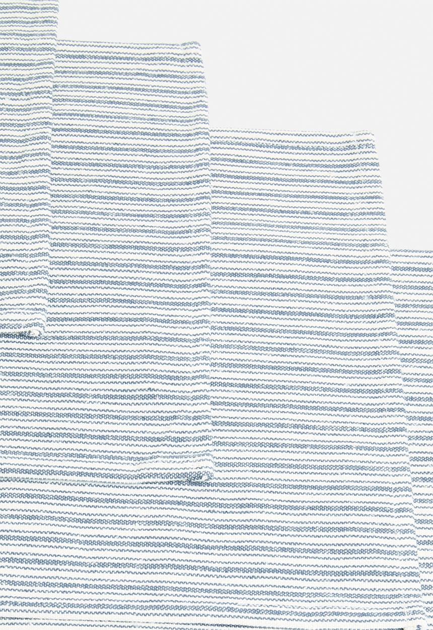 Excellent Houseware - Stripy placemat set of 4 - blue