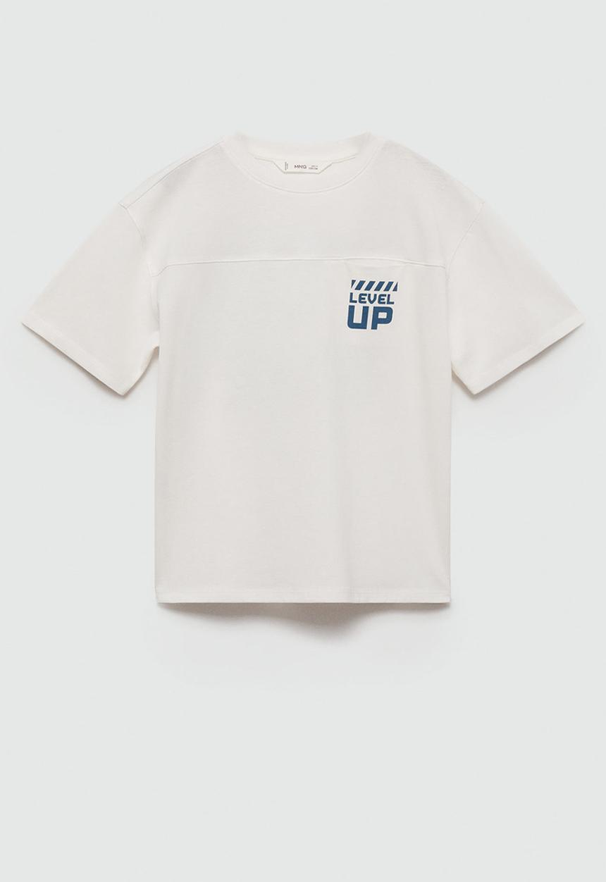 MANGO - T-shirt levelup - neutral