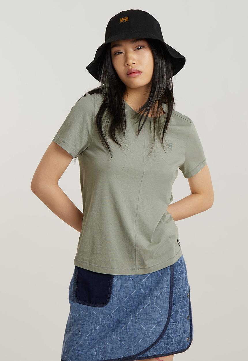 G-STAR - Front seam r t wmn - wrought iron