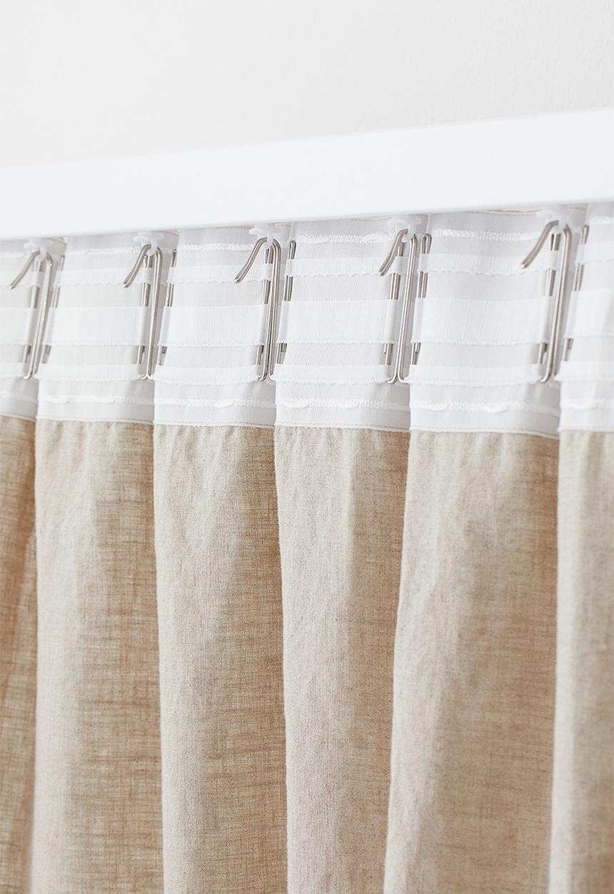 H&M - 10 Pack curtain hooks - silver-coloured
