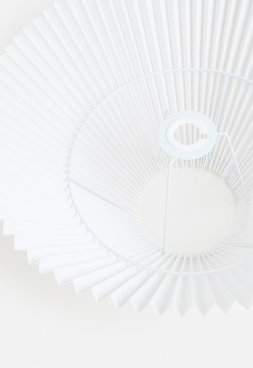 Sixth Floor - Concetina lamp shade - white