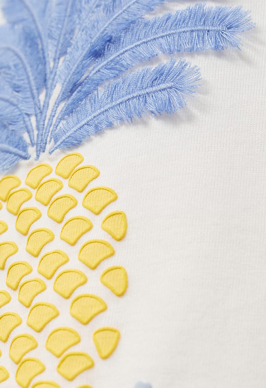MANGO - T-shirt pina - neutral