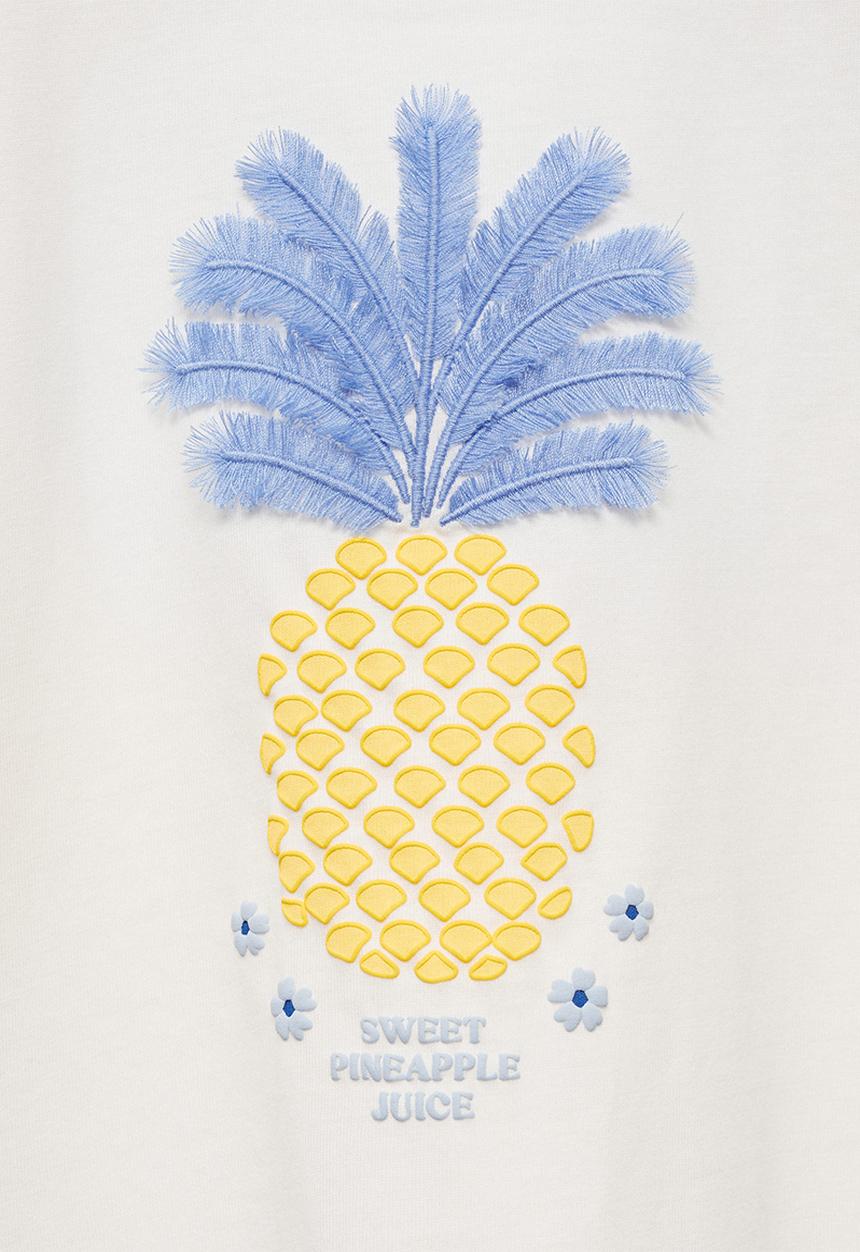 MANGO - T-shirt pina - neutral