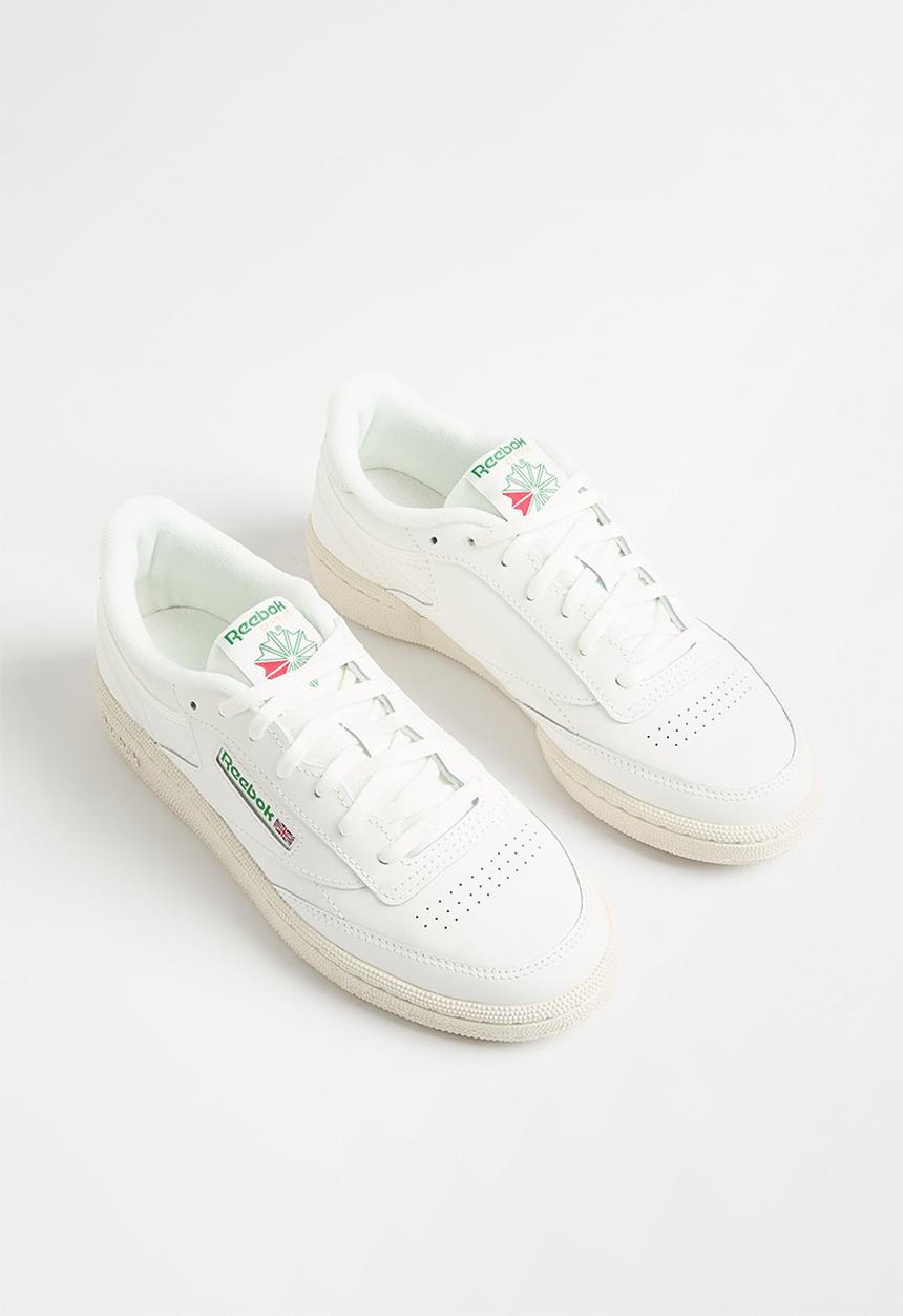 Reebok - Club C - Chalk/Chalk/Glegrn