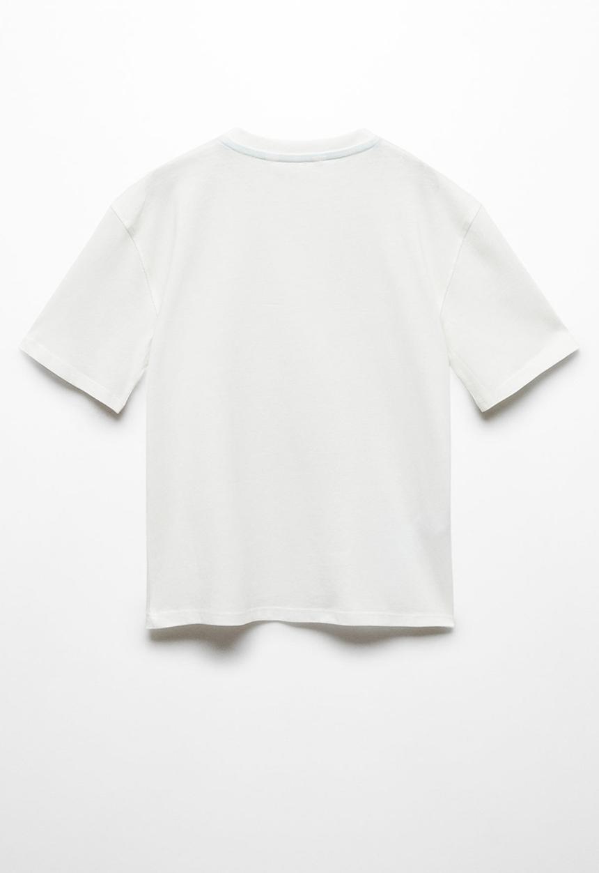 MANGO - T-shirt esen1 - neutral