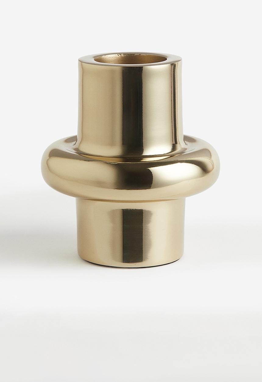 H&M - Metal candlestick - gold