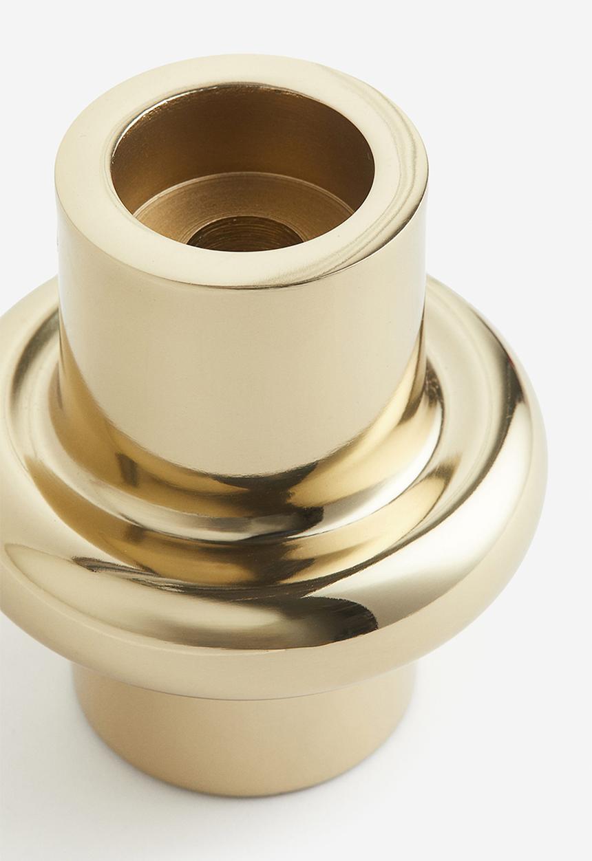 H&M - Metal candlestick - gold