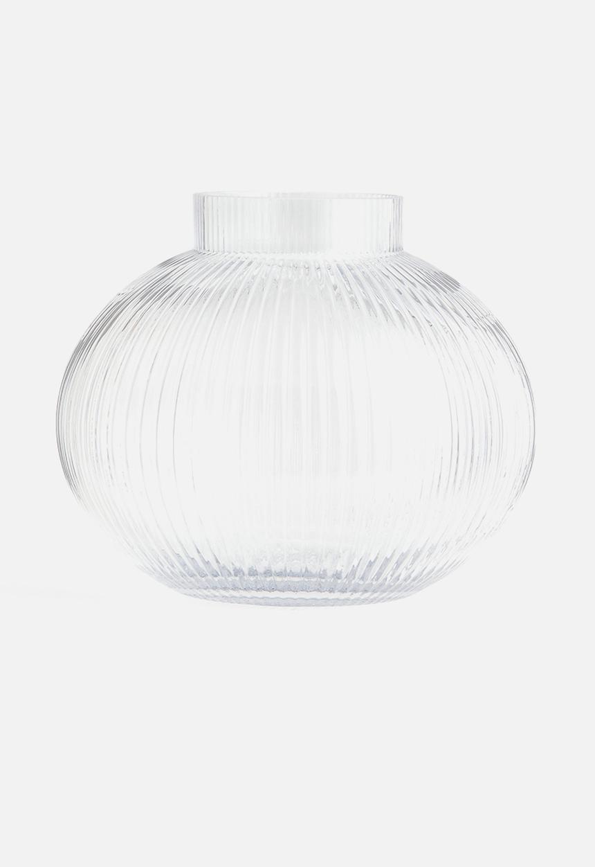 H&M - Glass vase - transparent