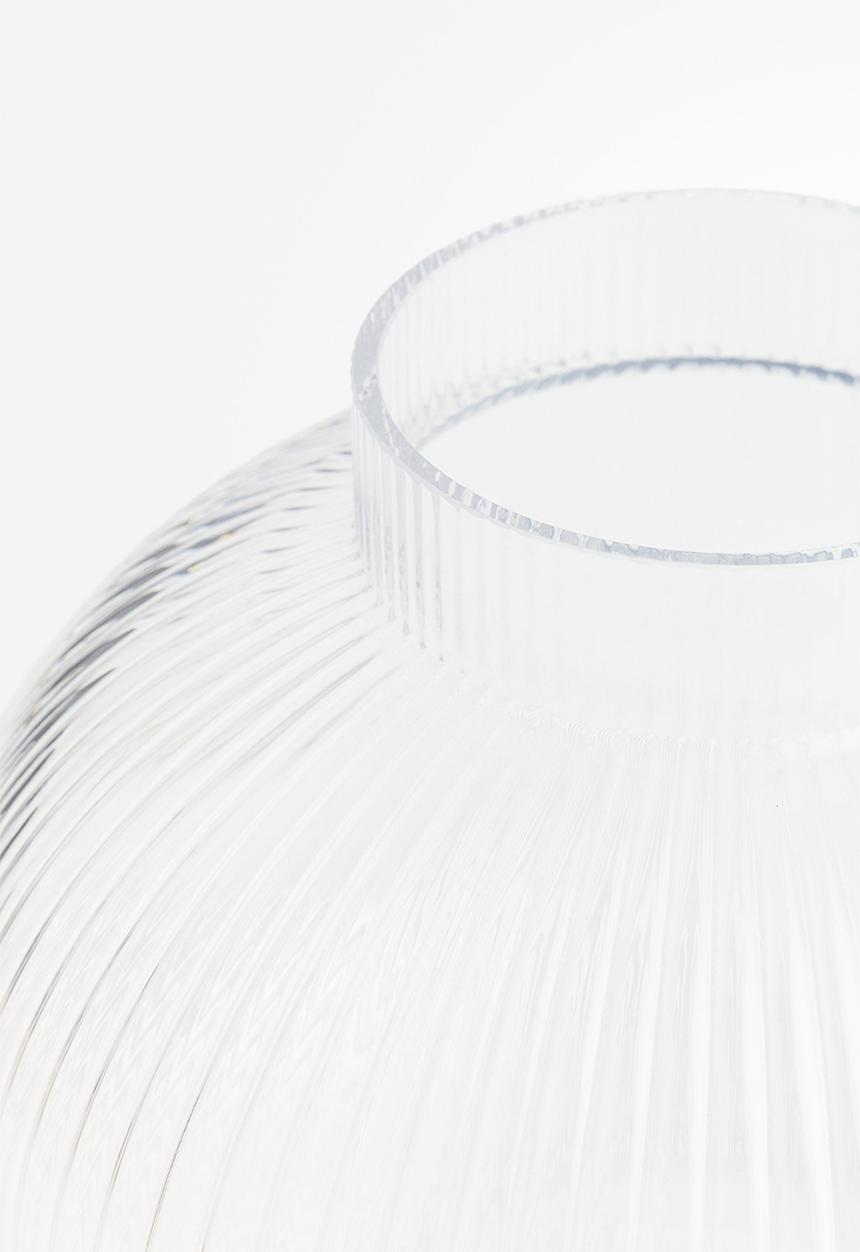 H&M - Glass vase - transparent