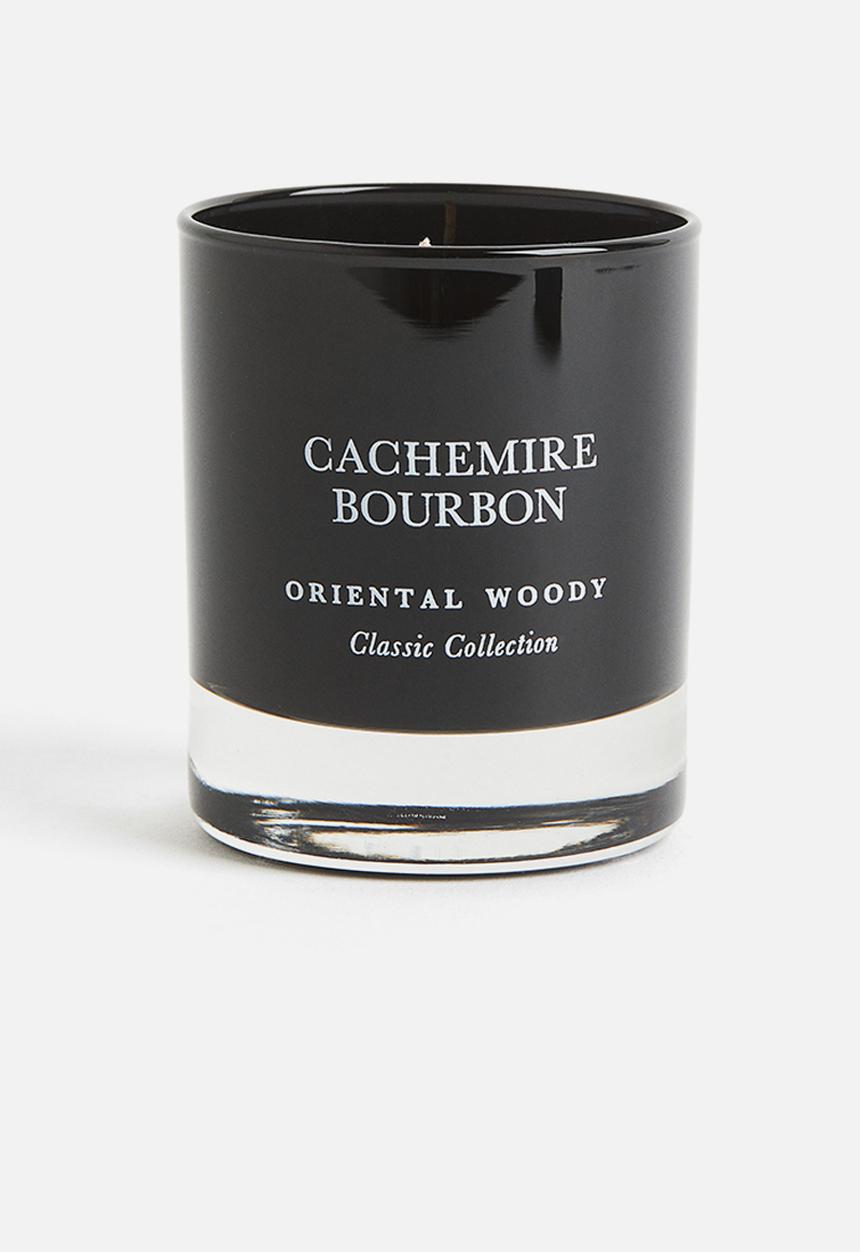 H&M - Scented candle in glass holder - black