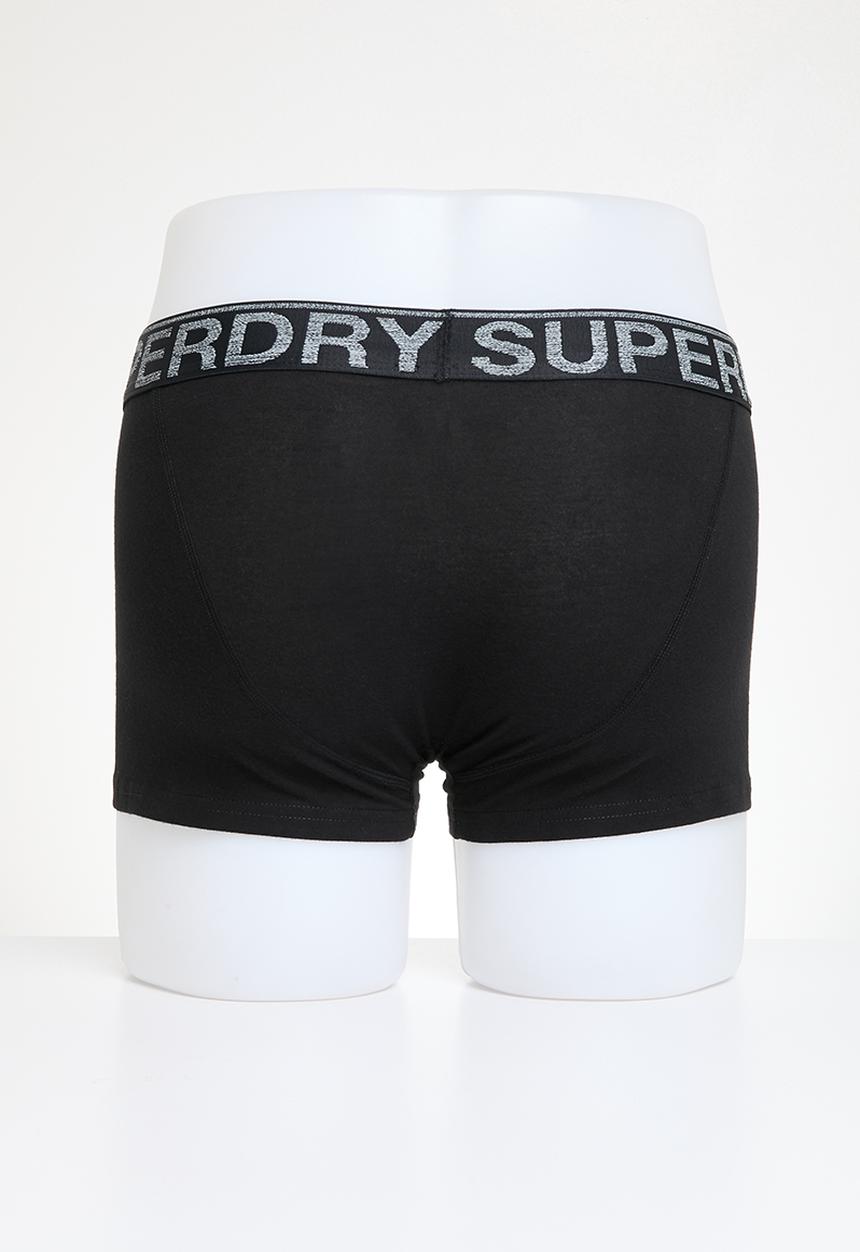 Superdry. - Trunk Triple Pack - Black