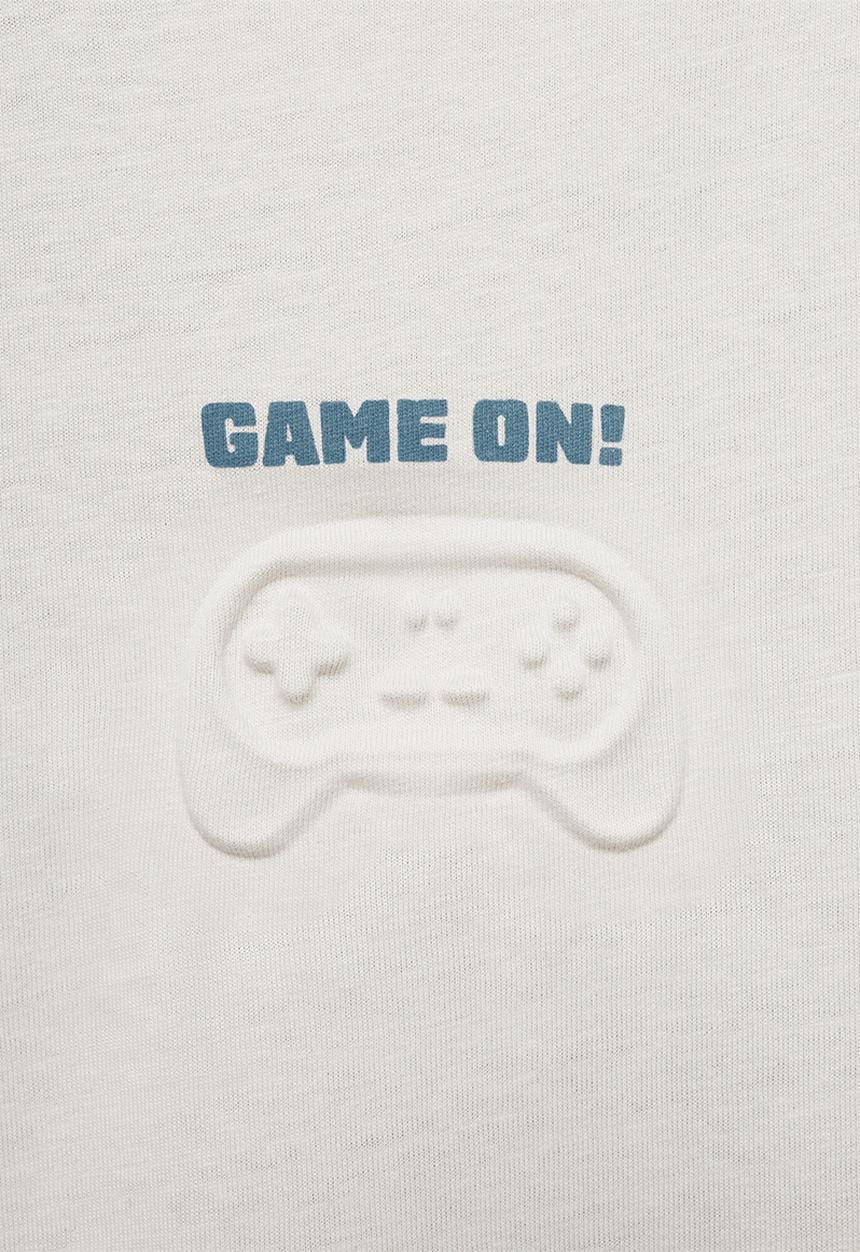 MANGO - T-shirt gameon - light/pastel gray