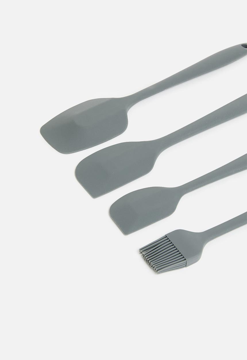 Excellent Houseware - Kitchen tools set of 4 - Grey
