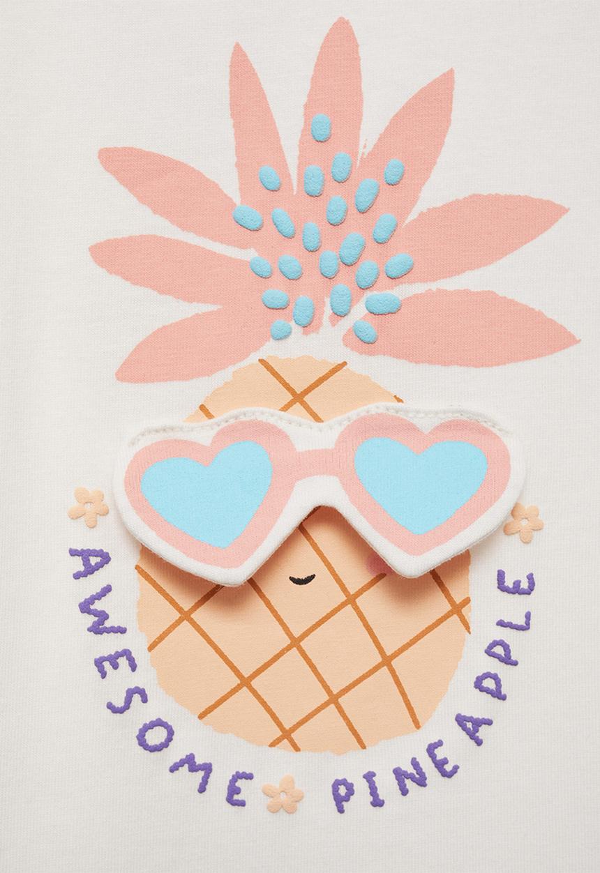 MANGO - T-shirt pina - neutral