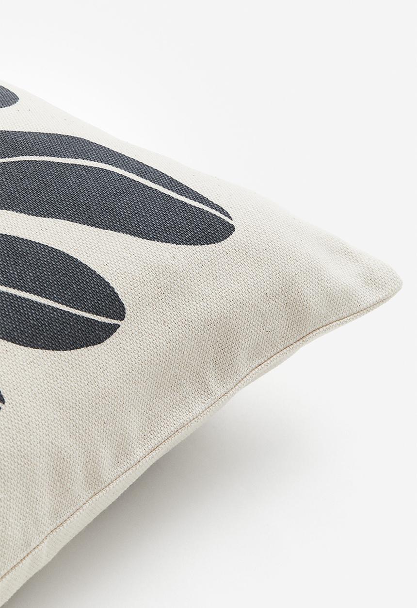 H&M - Patterned cushion cover - white multi