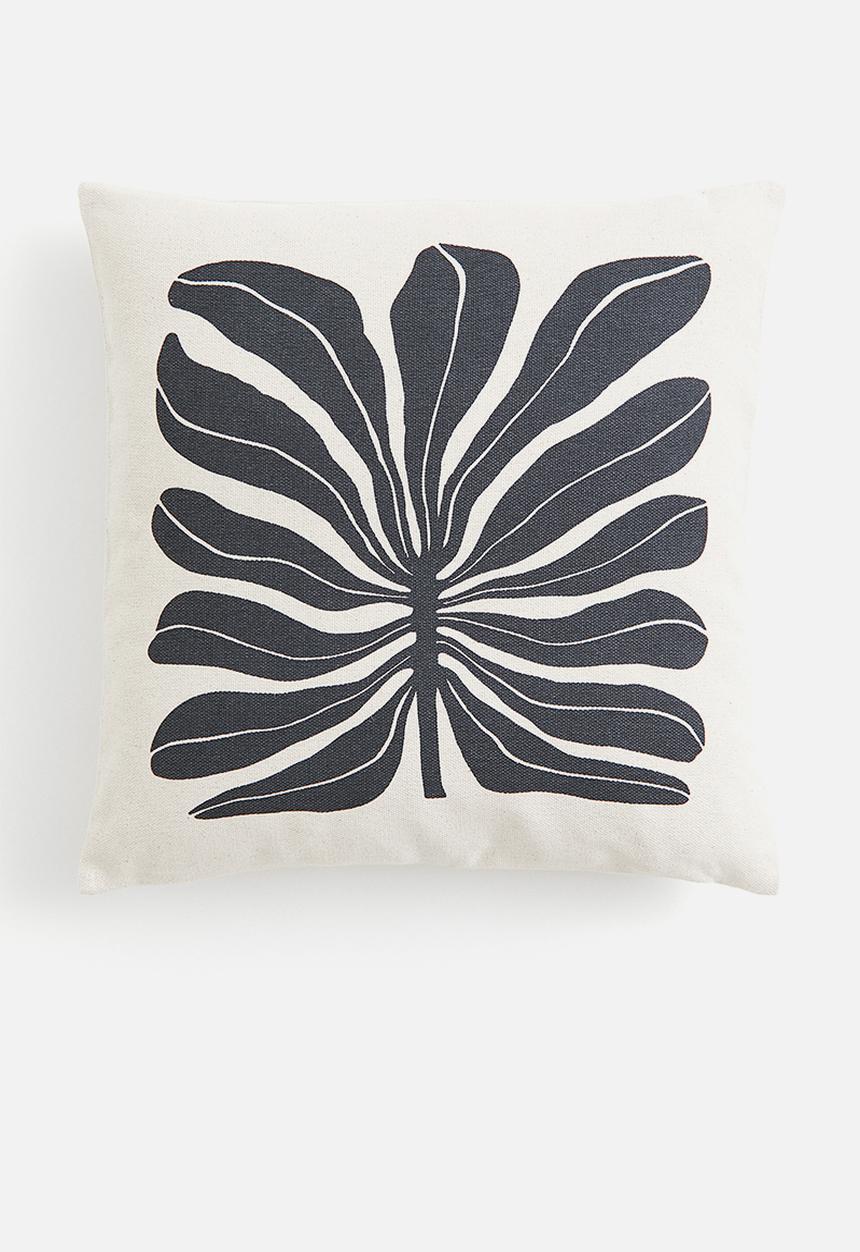 H&M - Patterned cushion cover - white multi