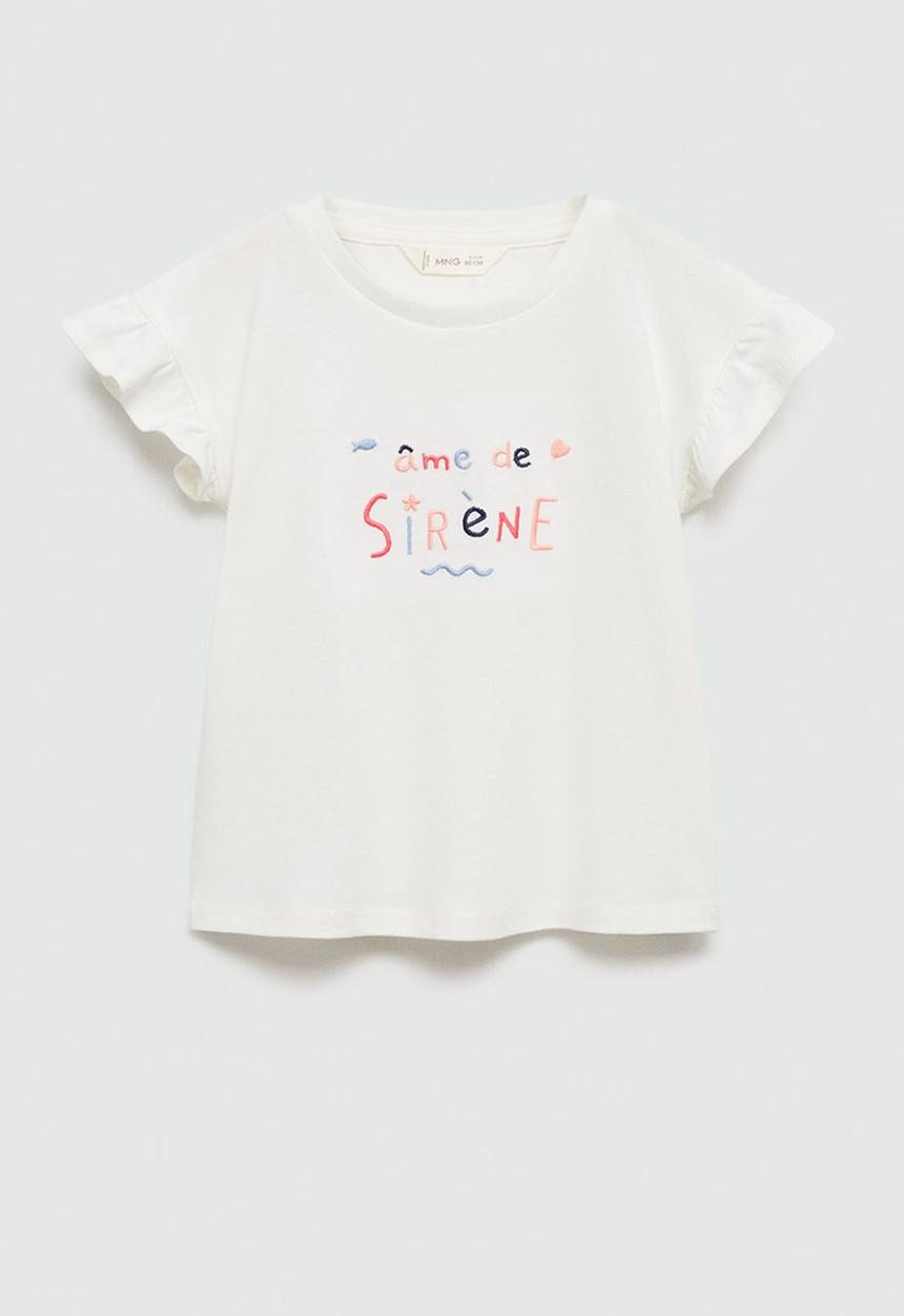 MANGO - T-shirt sirene - neutral