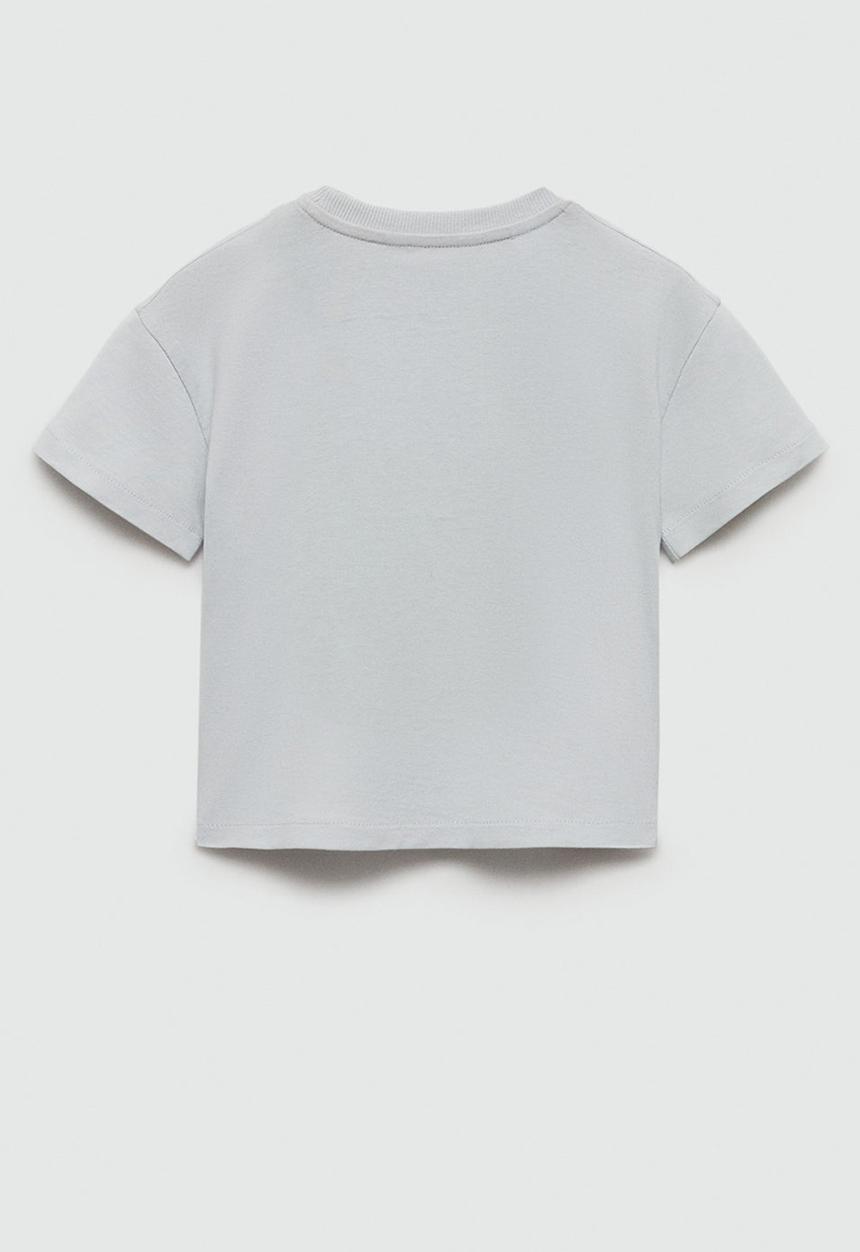 MANGO - T-shirt under - light/pastel blue
