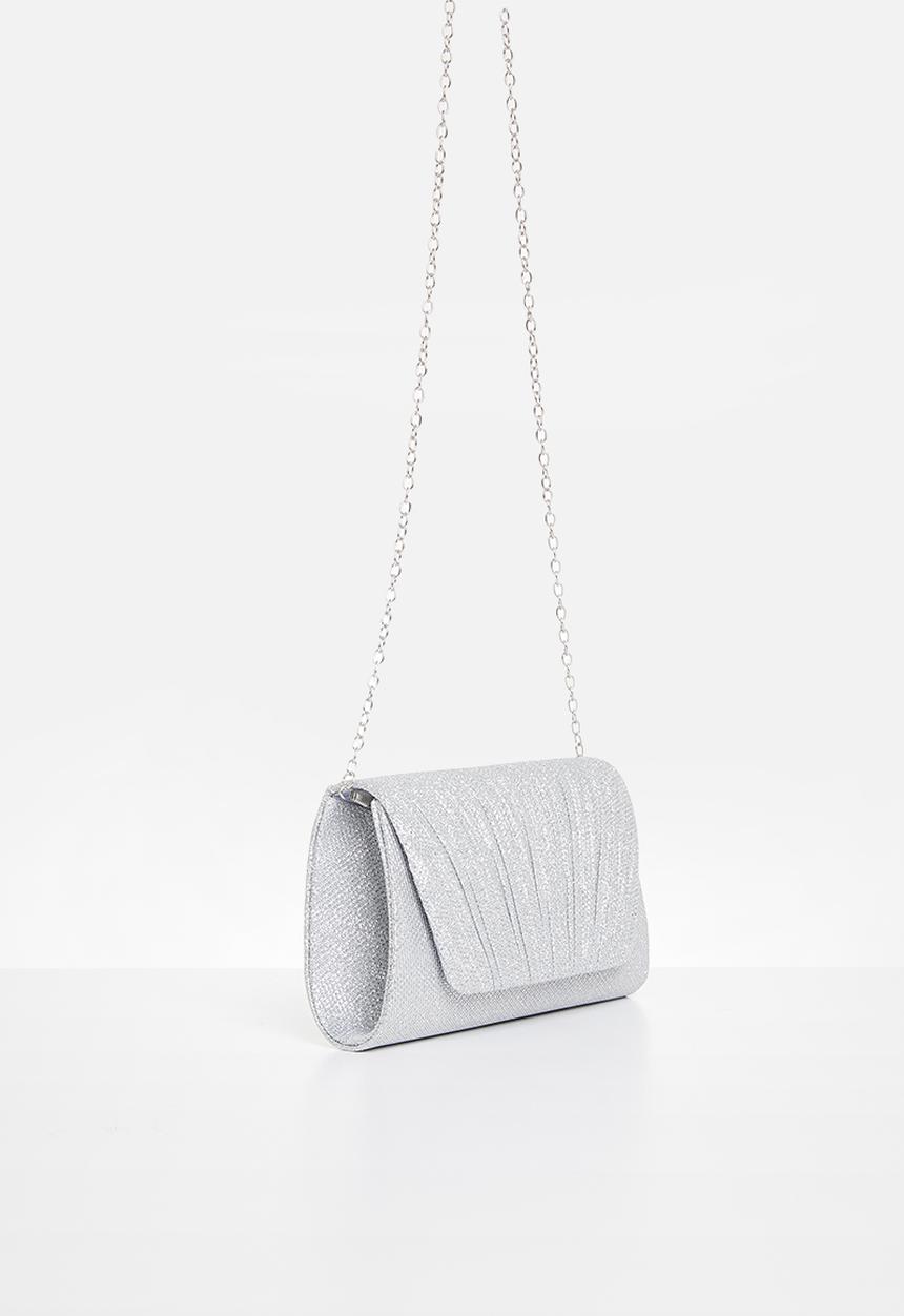 MILLA - Pia clutch bag - silver