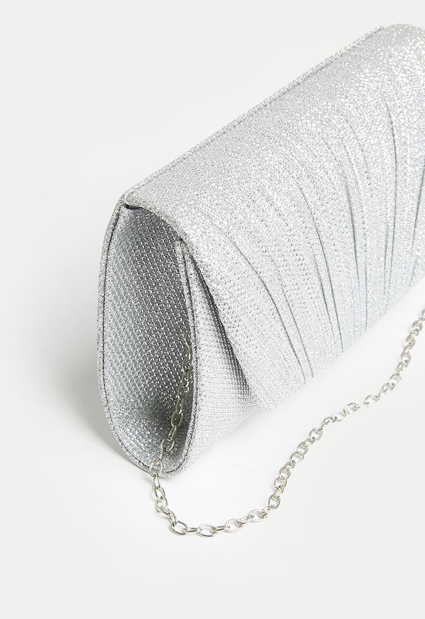 MILLA - Pia clutch bag - silver