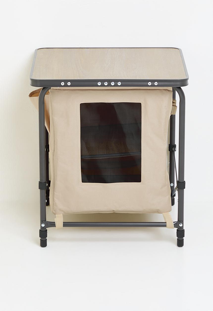 H&S - Camping storage table-natural