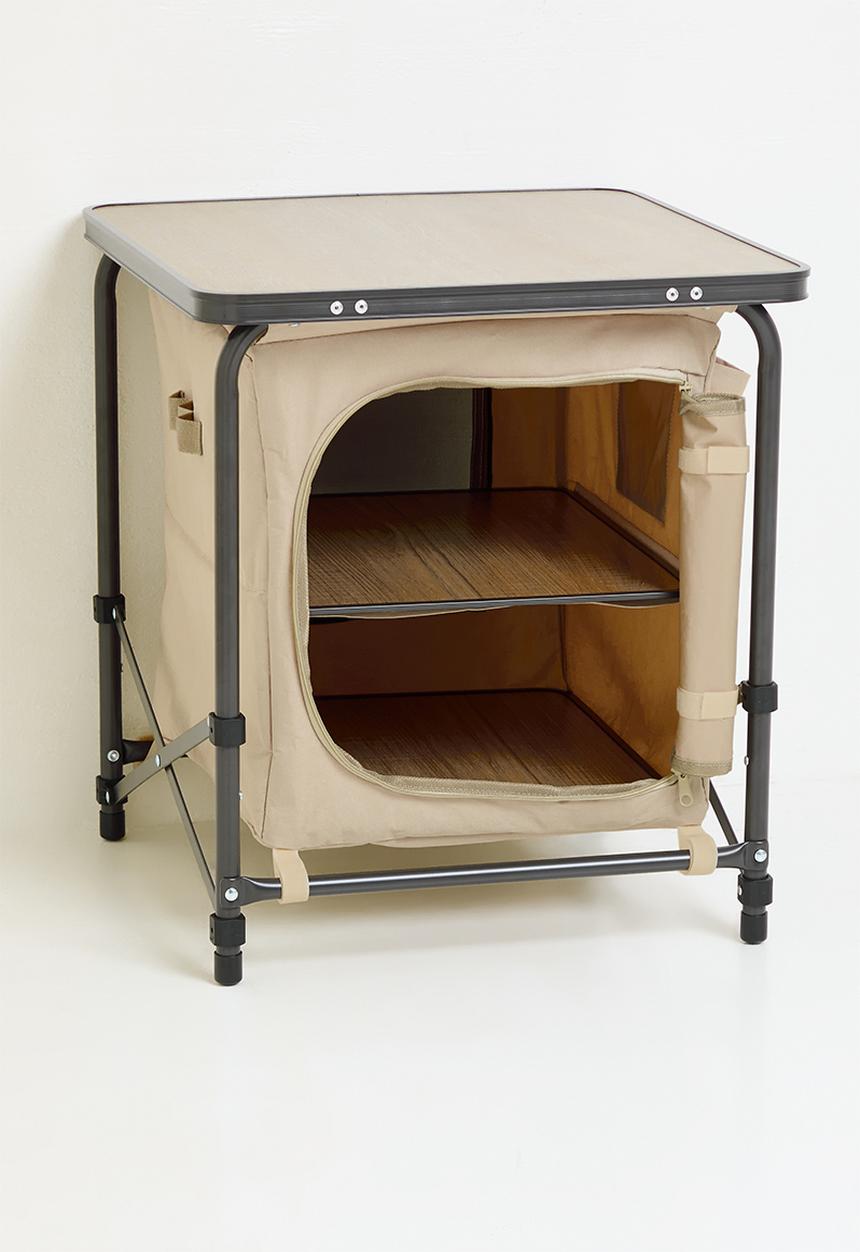 H&S - Camping storage table-natural