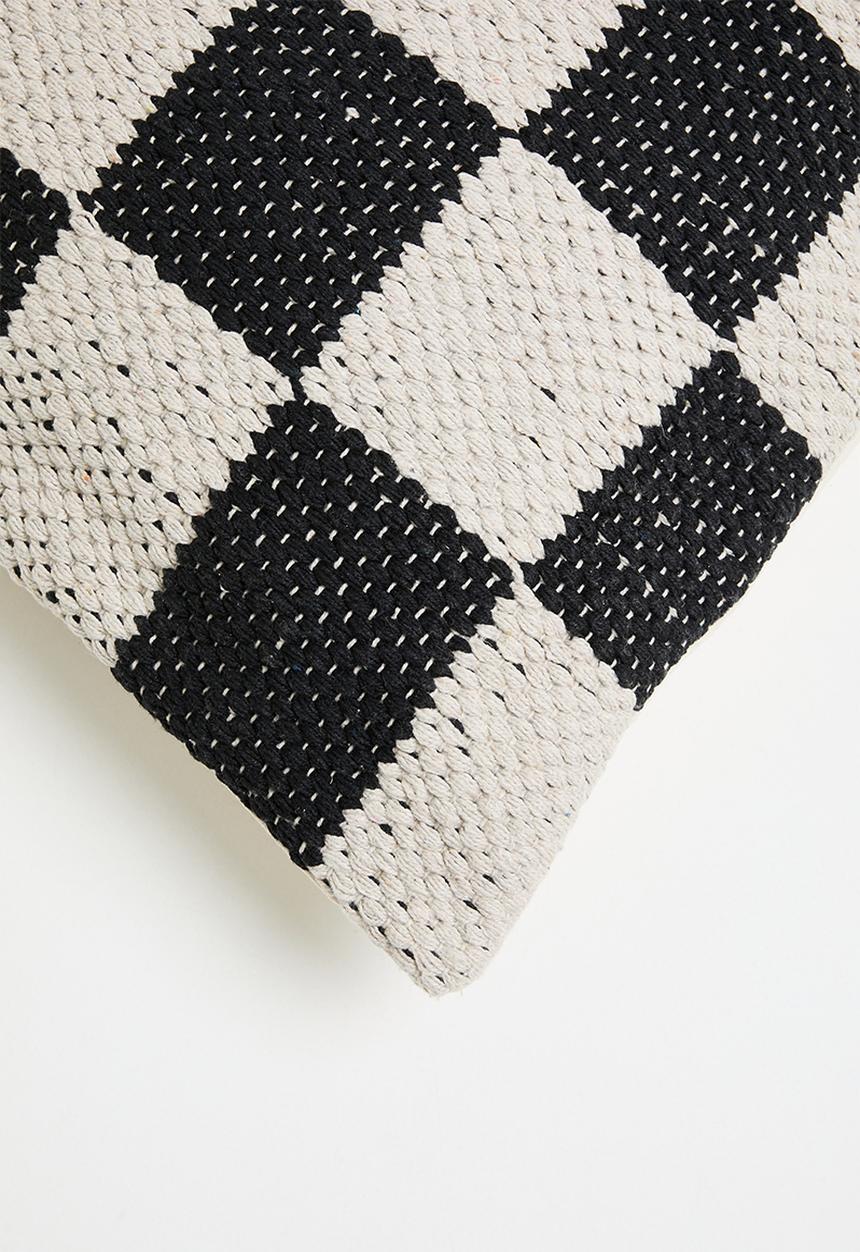 H&S - Check out floor cushion - black
