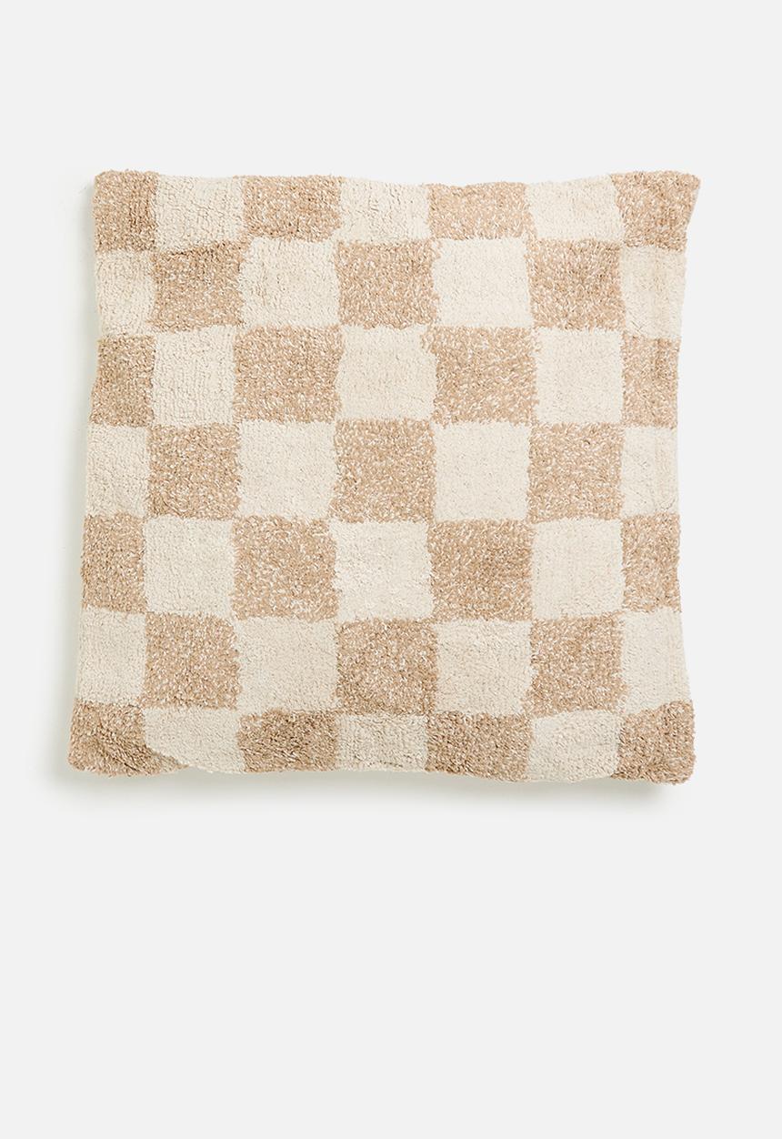 H&S - Check out floor cushion - taupe